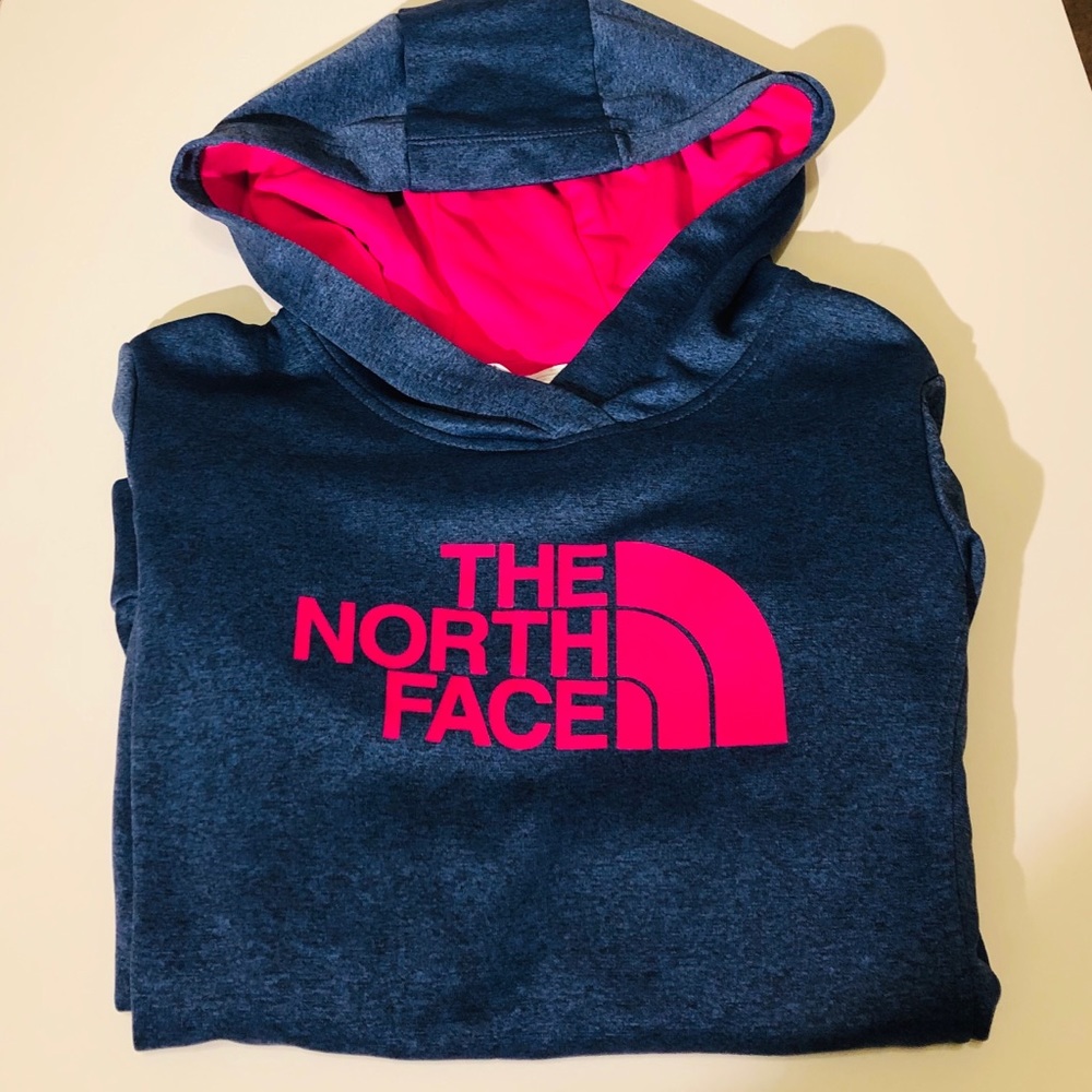 North Face Navy/Pink Hoodie